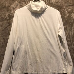 White Liz Claiborne Turtleneck, Size XL